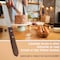 A2Z Scilab Icing Spatula Straight 4 Long Plain Blade Sturdy Wood Handle, Total Length 8 A2Z-ZR-WHS4 - alternate 5